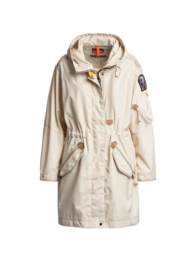 hooded zip-up raincoat 1