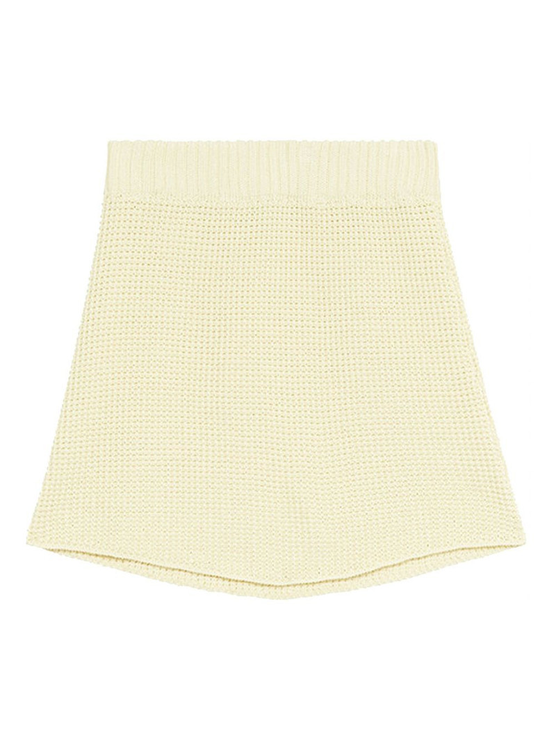 Prisca cotton knit mini skirt 1