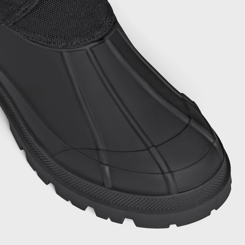 CELINE RILEY LACE-UP BOOT IN CANVAS 4