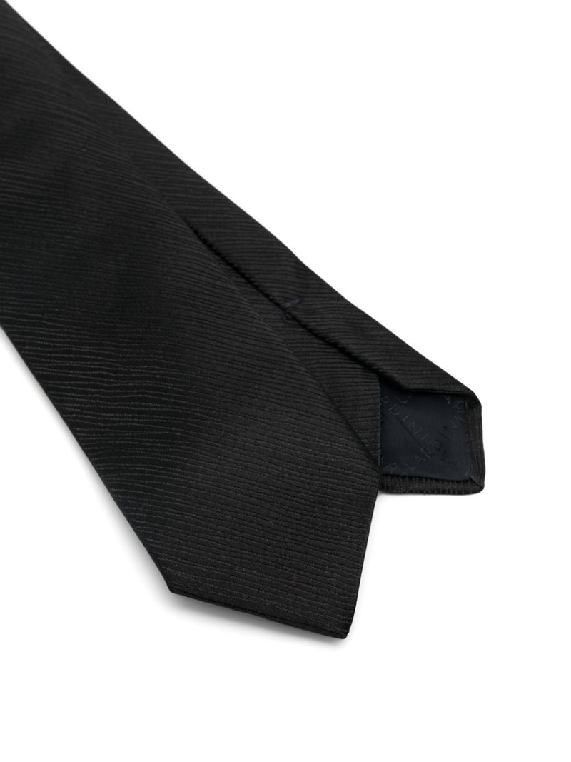 LARDINI patterned-jacquard tie outlook