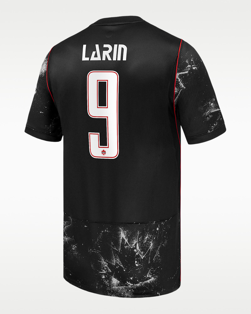 Cyle Larin Canada Soccer 2026 Stadium Away Men's Nike Dri-FIT Soccer Jersey 1