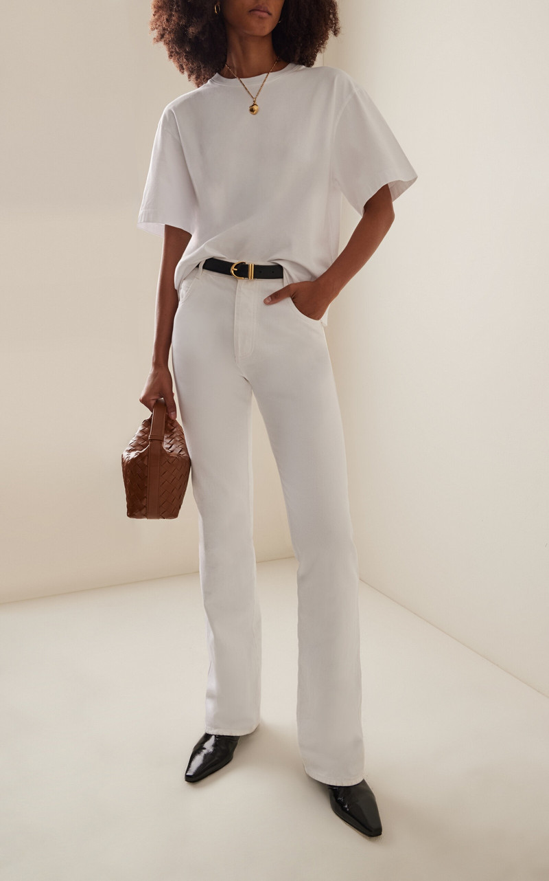 AGOLDE Sulma Cotton T-Shirt white outlook