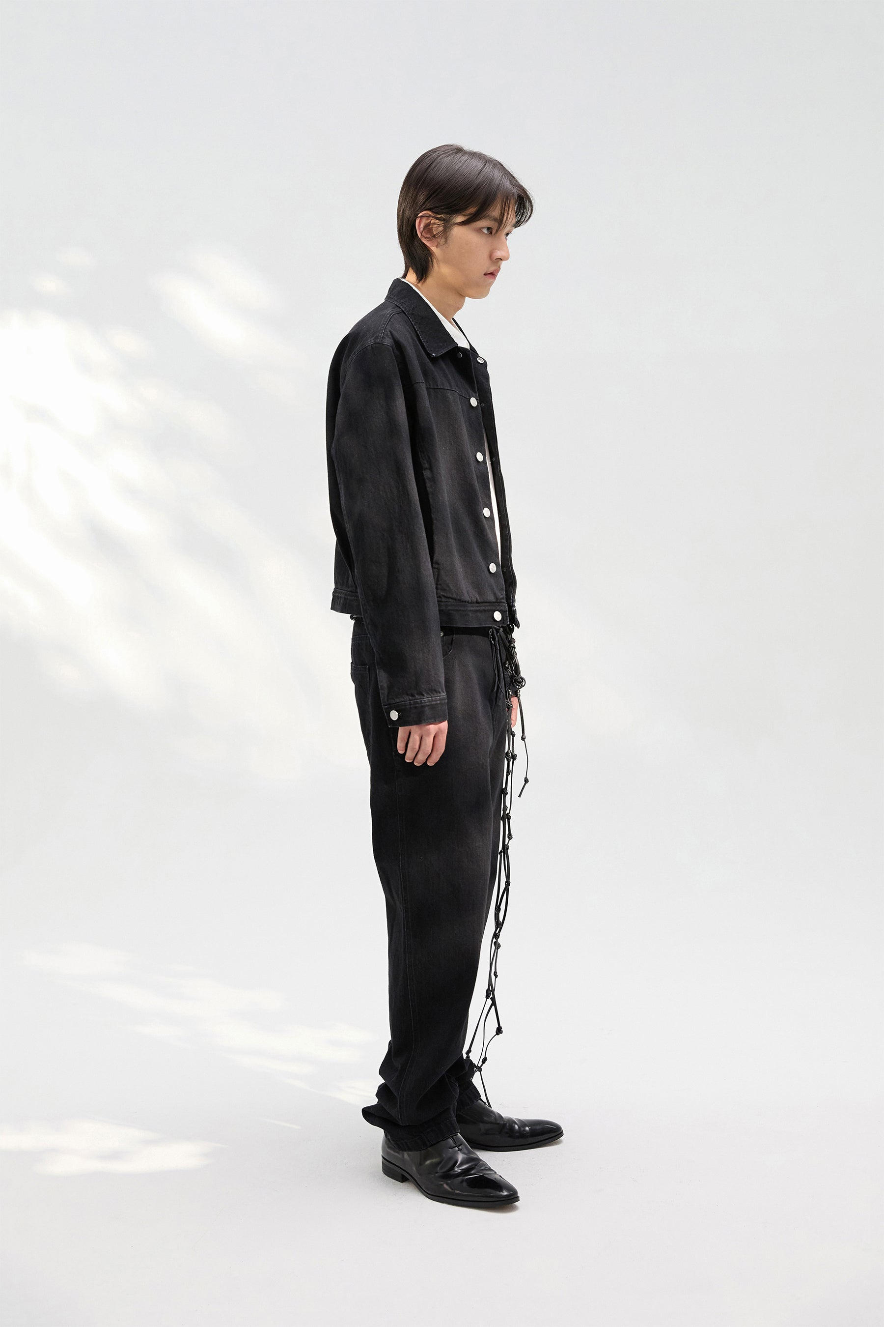 8.0 DENIM PANTS RIGHT (BLACK) - 2