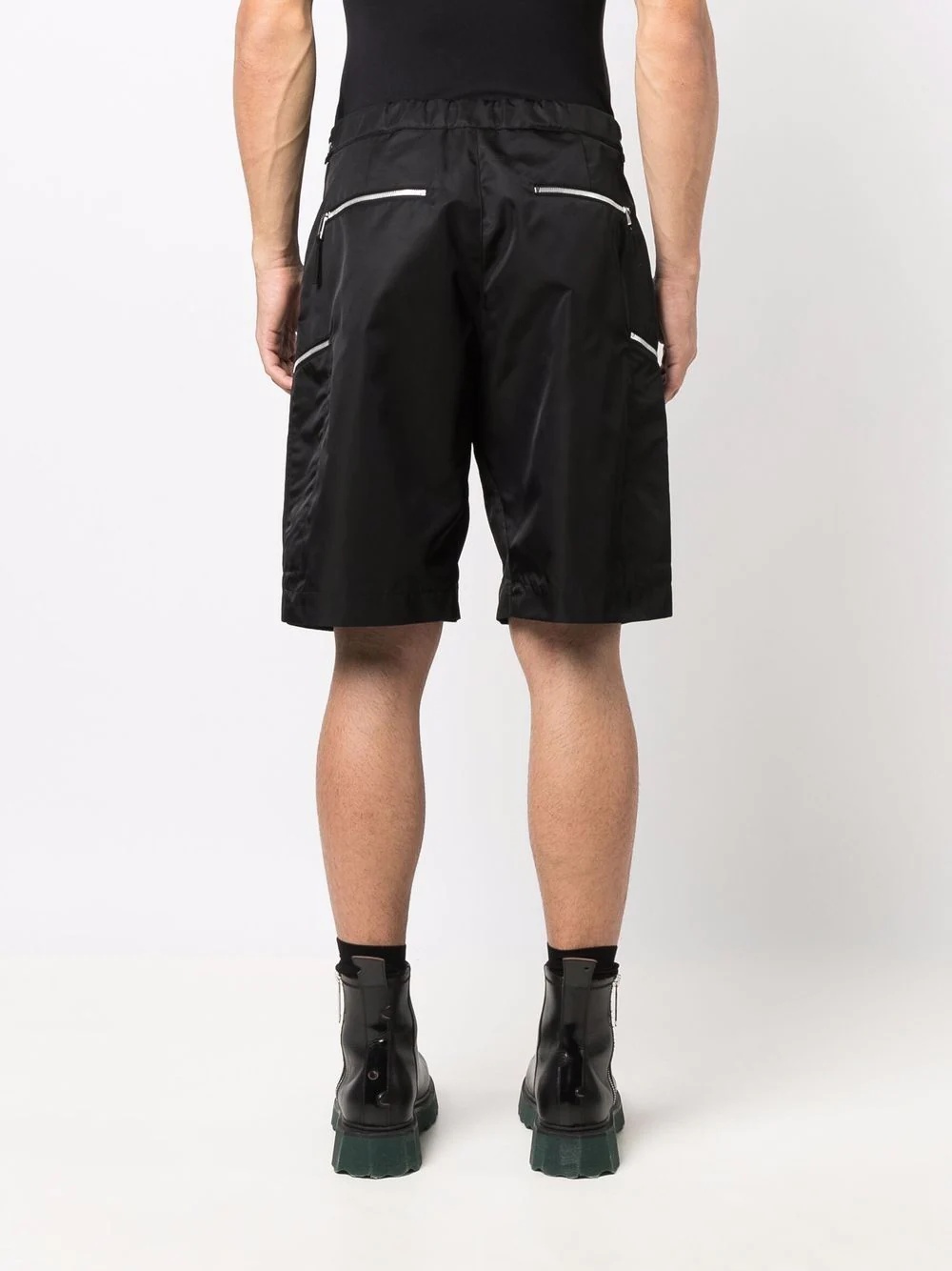 zip-pocket shorts - 4