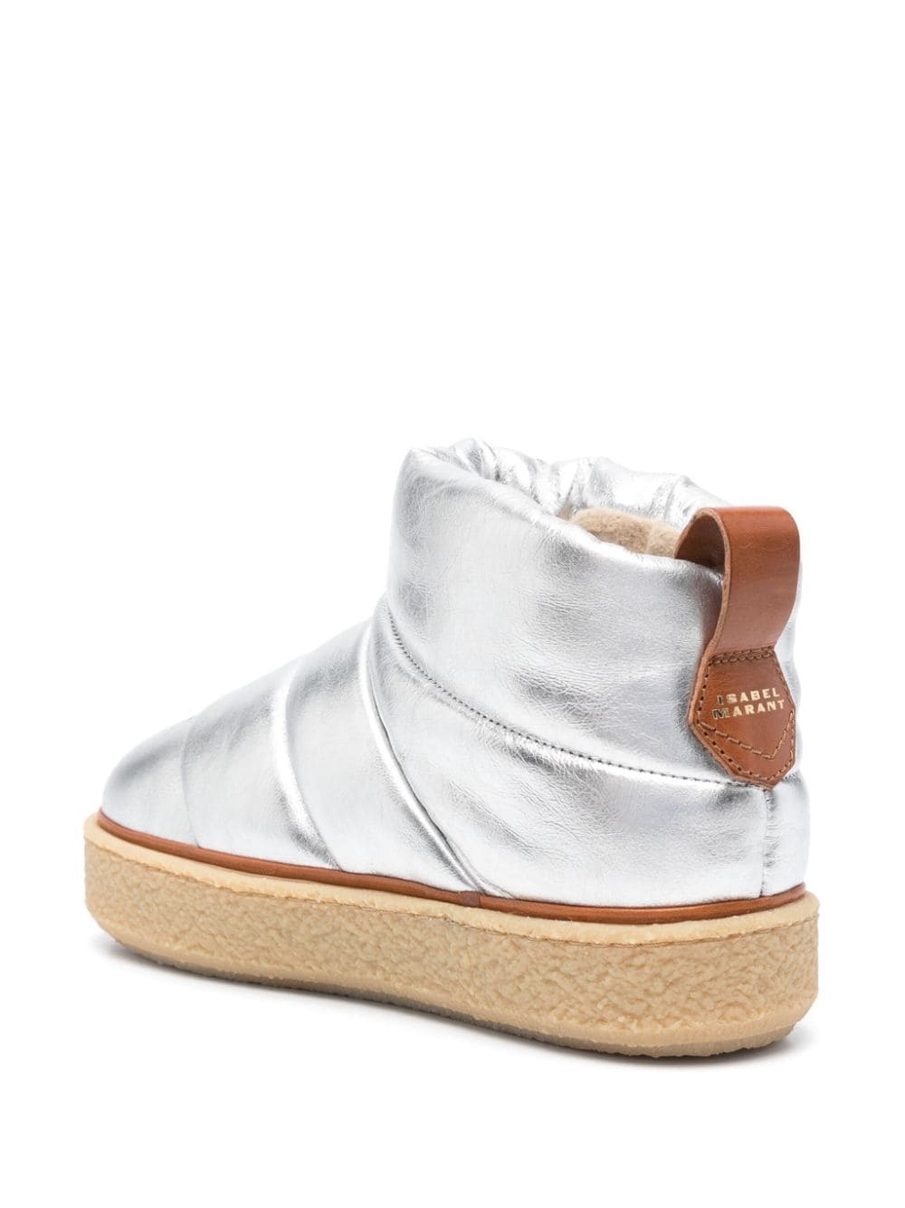 Eskey 55mm quilted ankle boots - 3