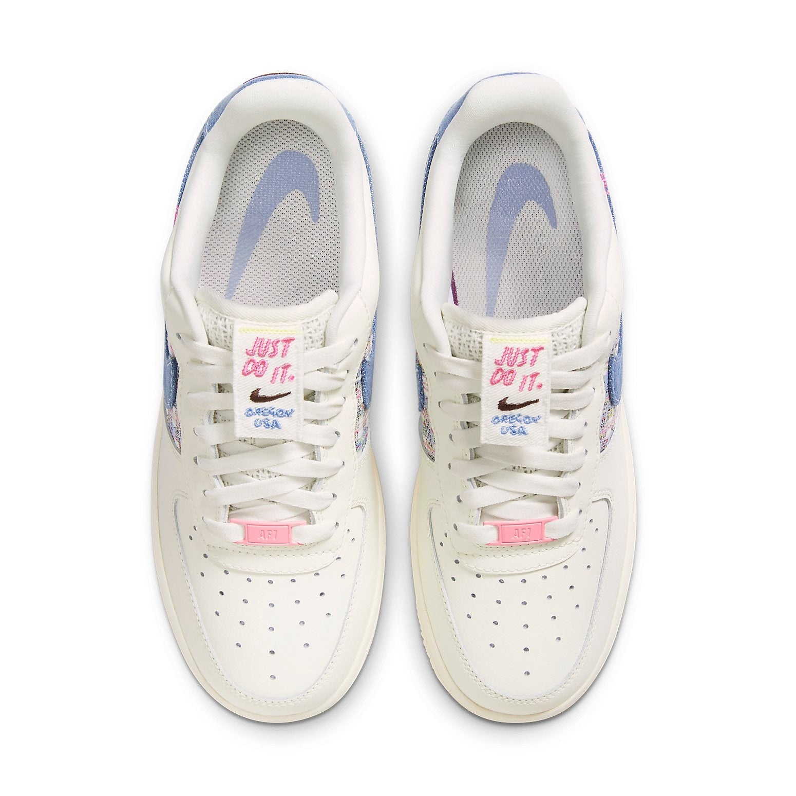 (WMNS)Nike Air Force 1 Low  'Just Do It Denim Boucl' FJ7740-141 - 4