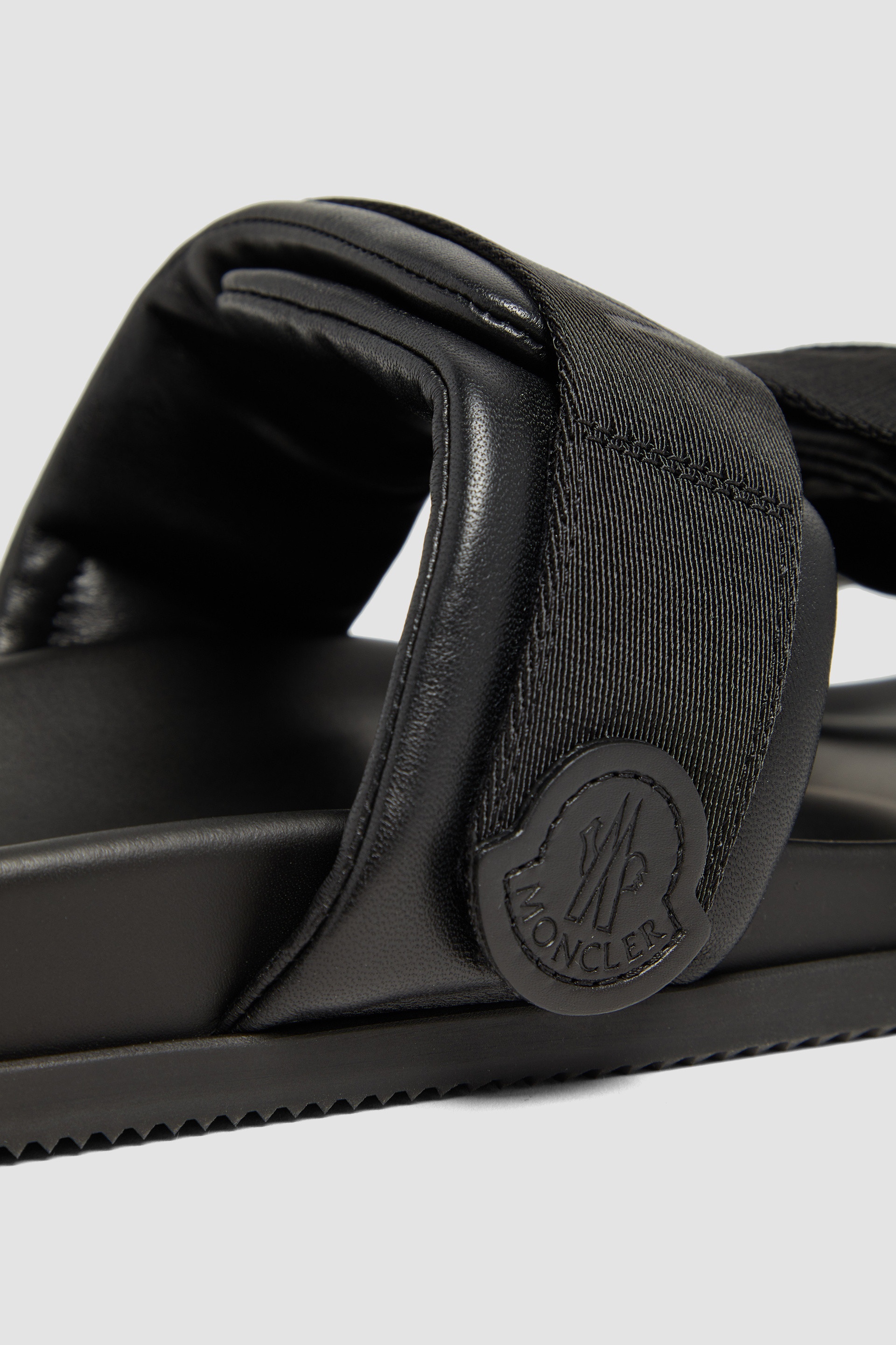 Mon Summer Nappa Leather Slides - 3