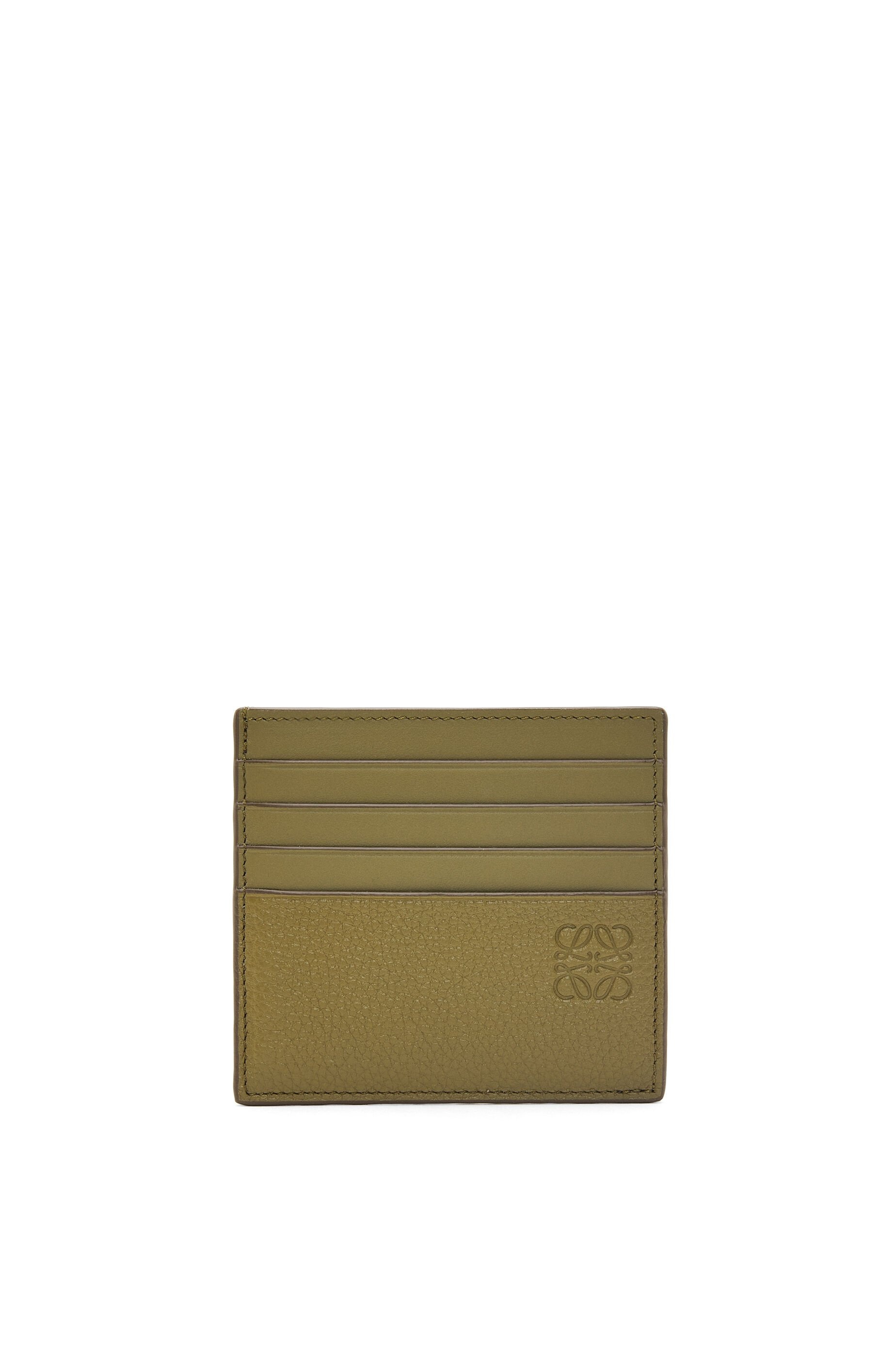 Open cardholder in soft grained calfskin - 1