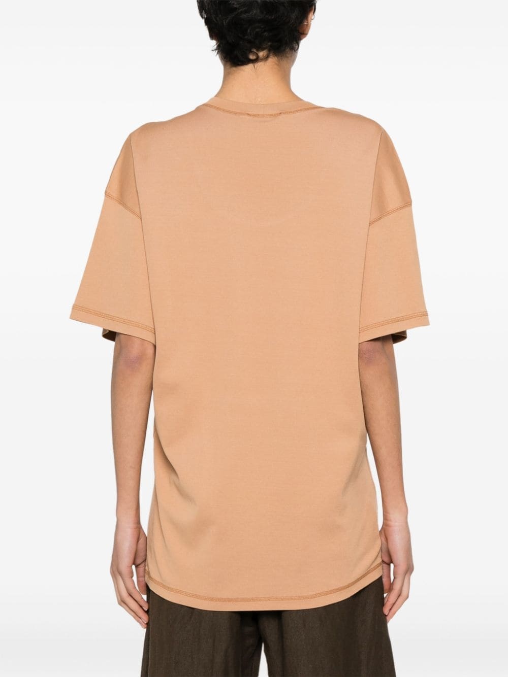 seam-detailing T-shirt - 4