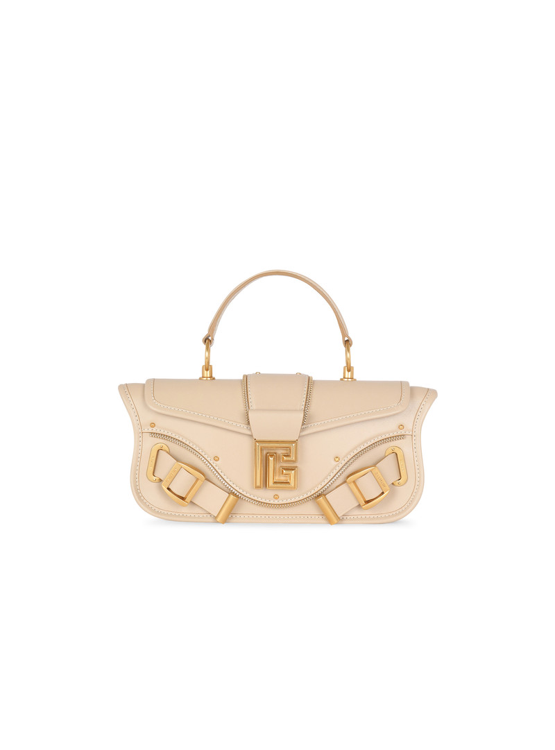 Blaze clutch bag in smooth leather 1