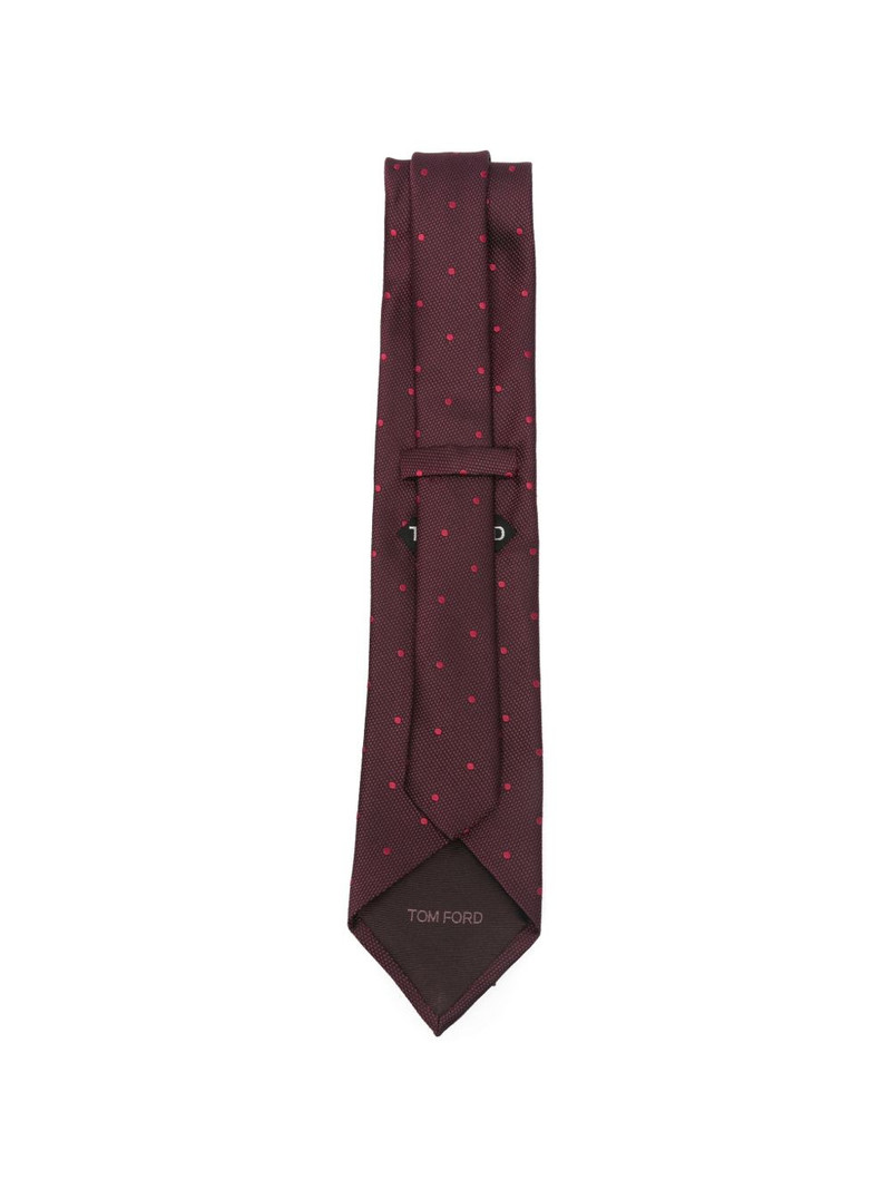 TOM FORD polka dot tie outlook