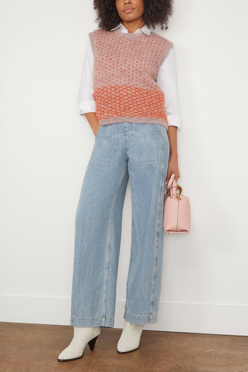 RACHEL COMEY Kiuru Vest in Lavender Multi outlook