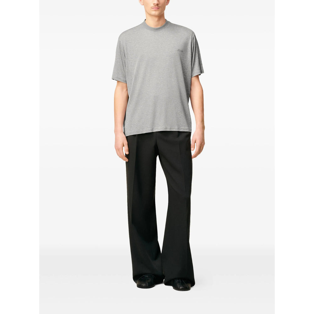 Ami Paris Grey T-Shirts & Vests - T-Shirts Men - 4
