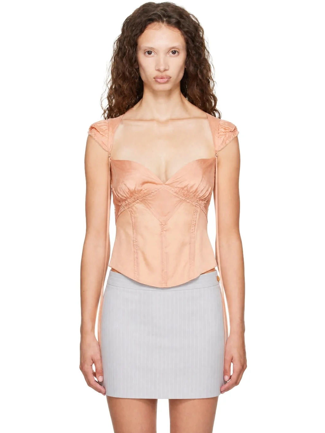 Pink Beth Blouse Top - 1