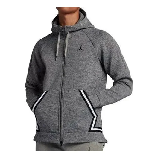 Air Jordan Casual Sports Pullover Hooded Jacket Gray CK1343-091 - 1