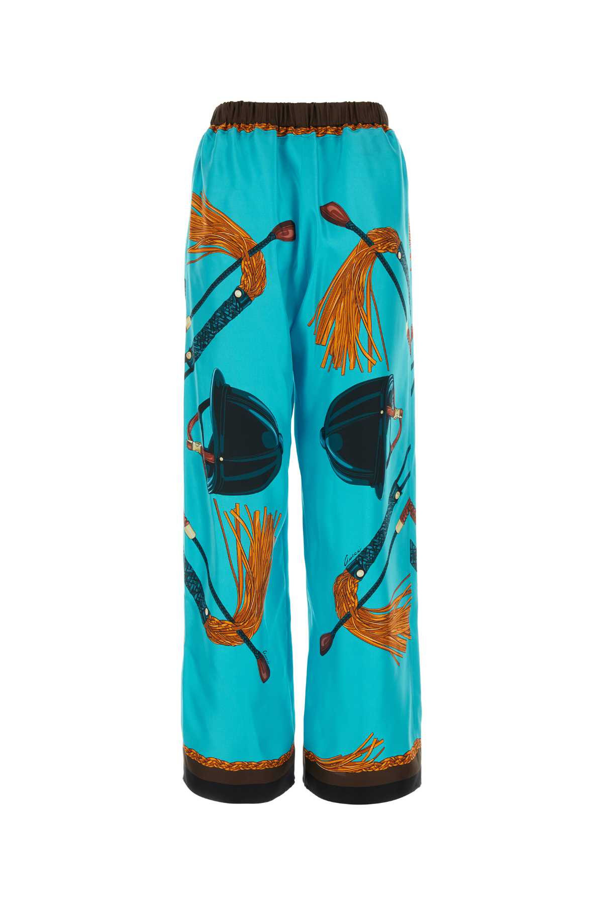 Gucci Women Printed Twill Pant - 2