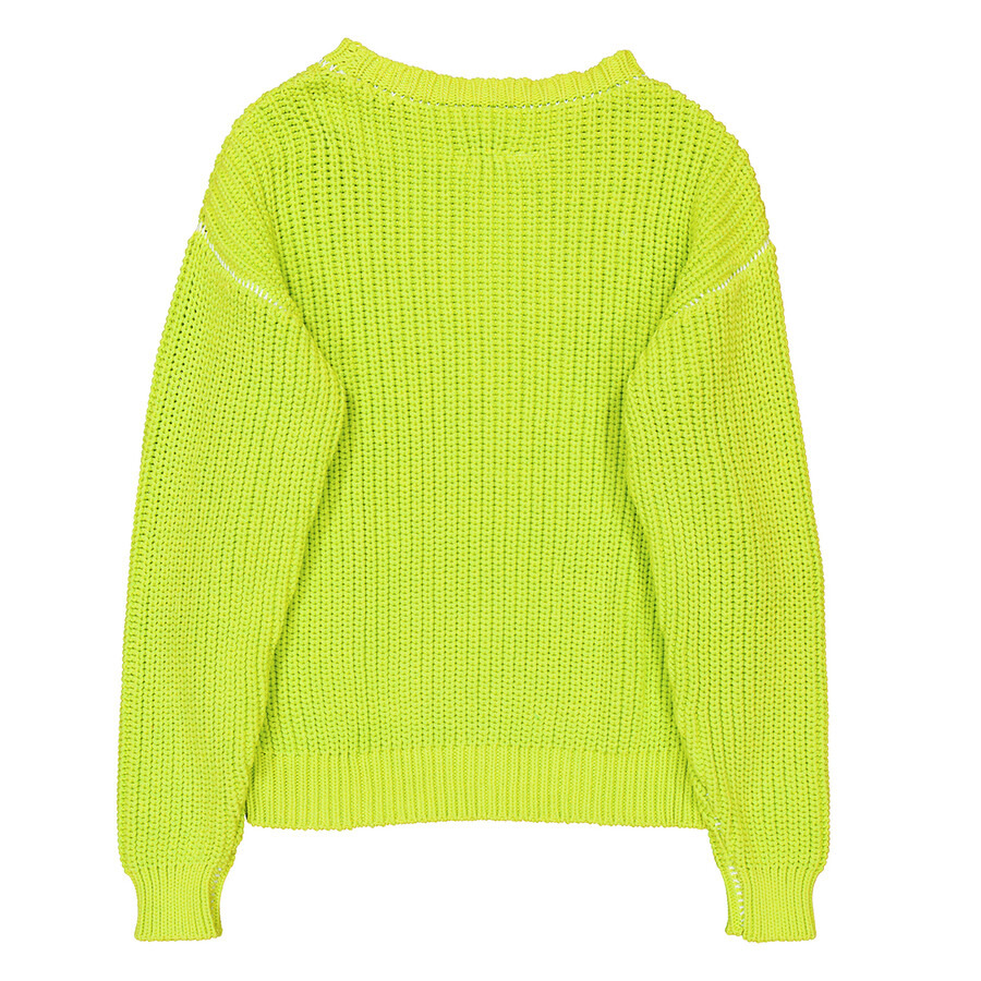 MM6 Ribbed Knit Crew Neck Sweater - 6