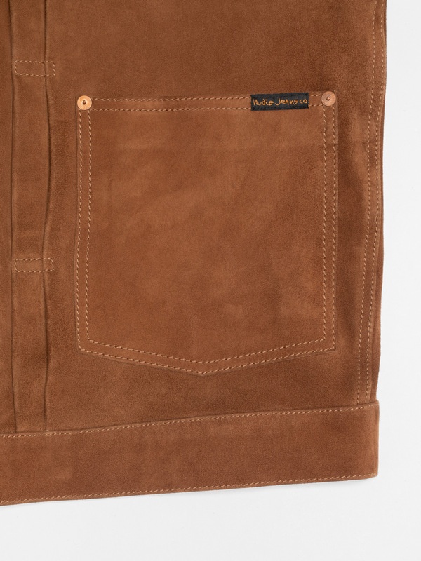 Dante II Suede Jacket Camel - 5