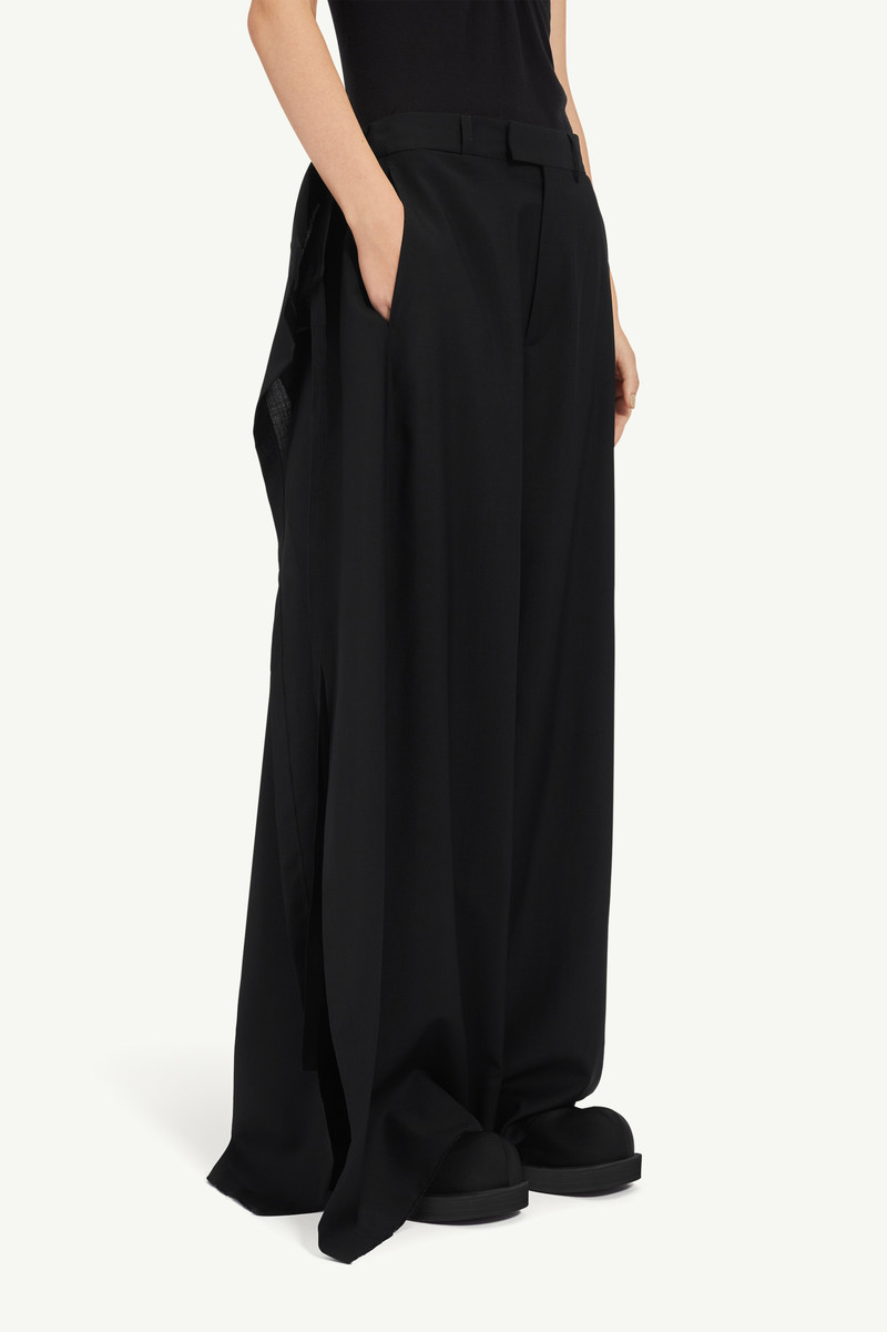 Tailoring Wool Canvas Trousers 5