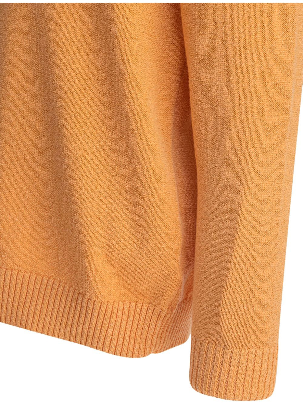 round-neck cotton sweater - 4