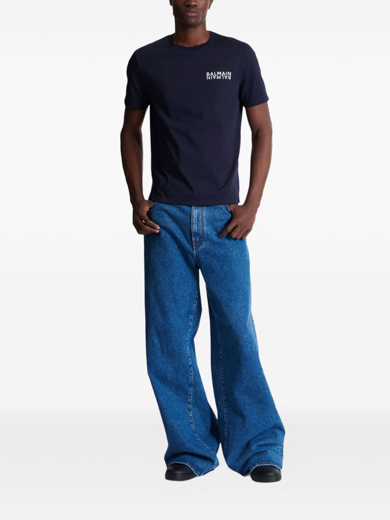 Balmain logo-print T-shirt outlook