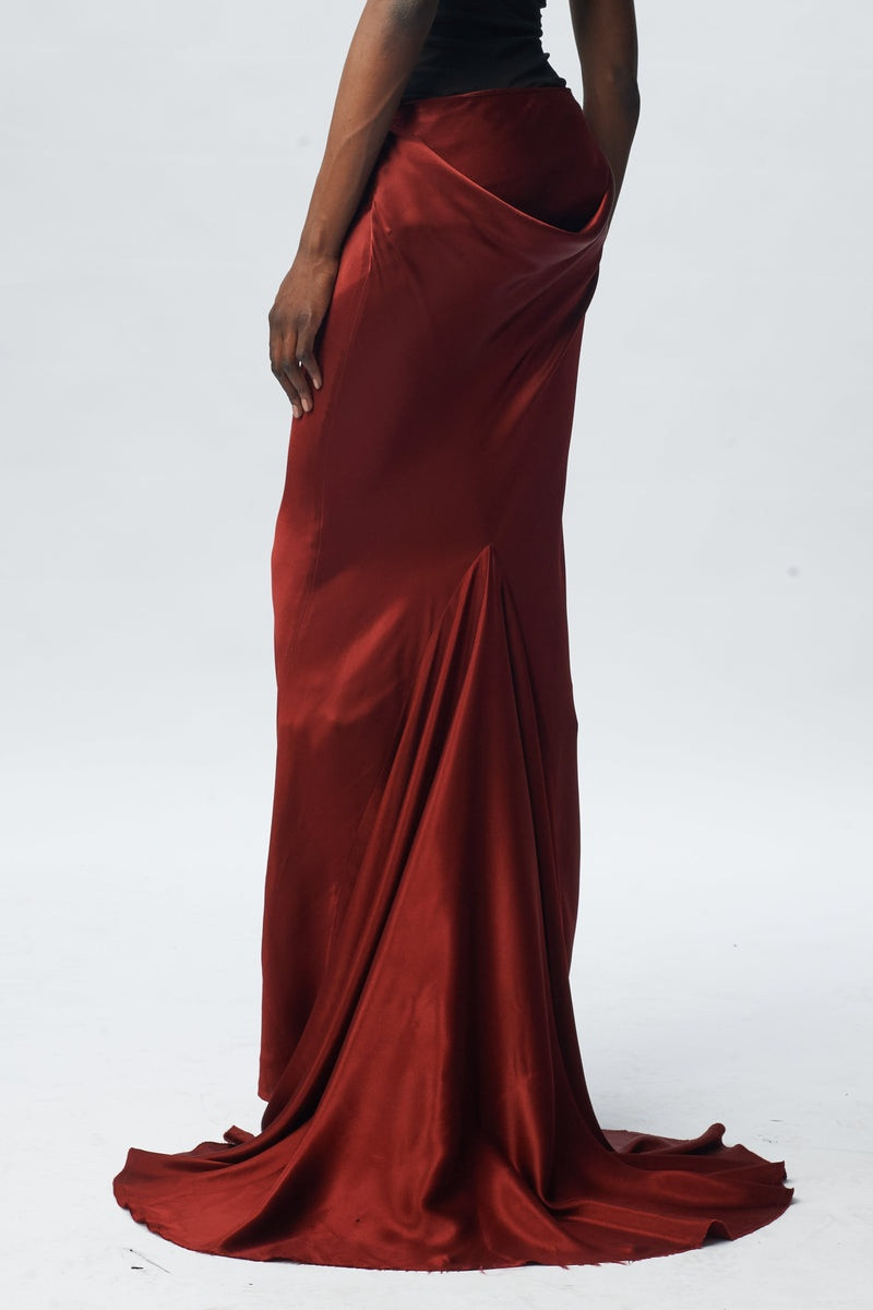 Ann Demeulemeester Madeleen X-Long Flared Skirt outlook