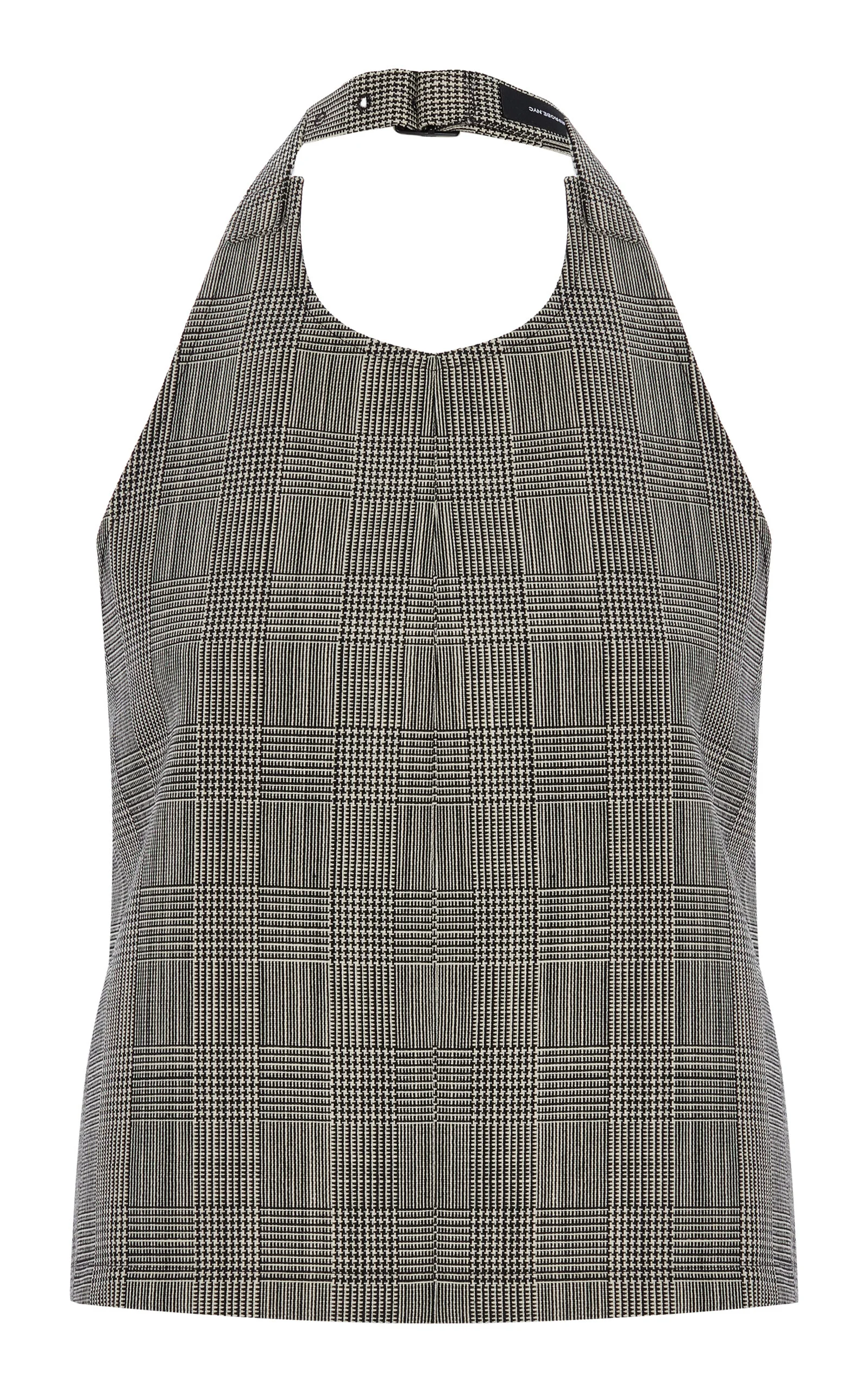 Backless Halter Top grey - 1