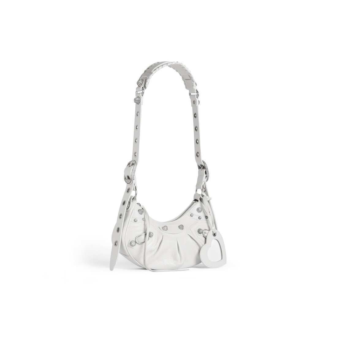 Women's Le Cagole Xs Shoulder Bag  in White - 2
