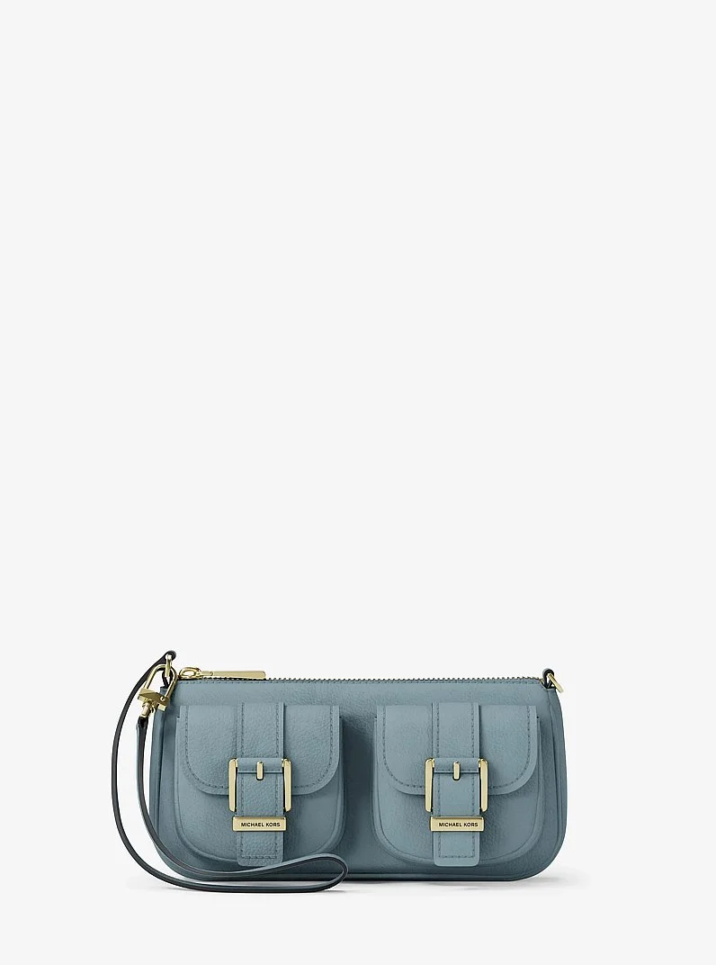 Zoe Small Suede Convertible Pochette - 1