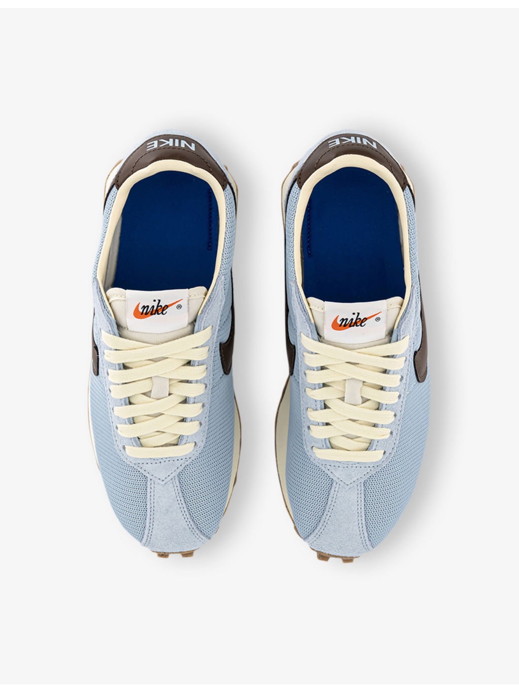 LD 1000 Logo-Embroidered Suede and Mesh Low-Top Trainers - 2
