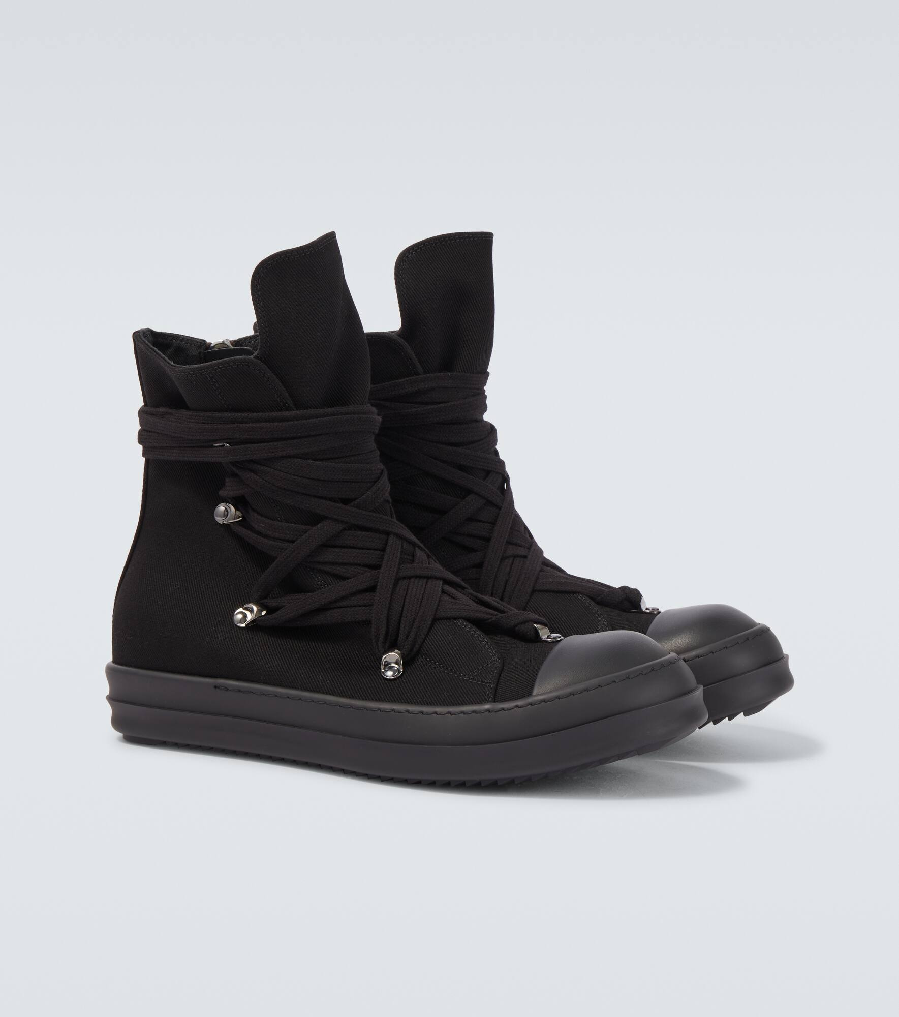 Megalace canvas sneakers - 5