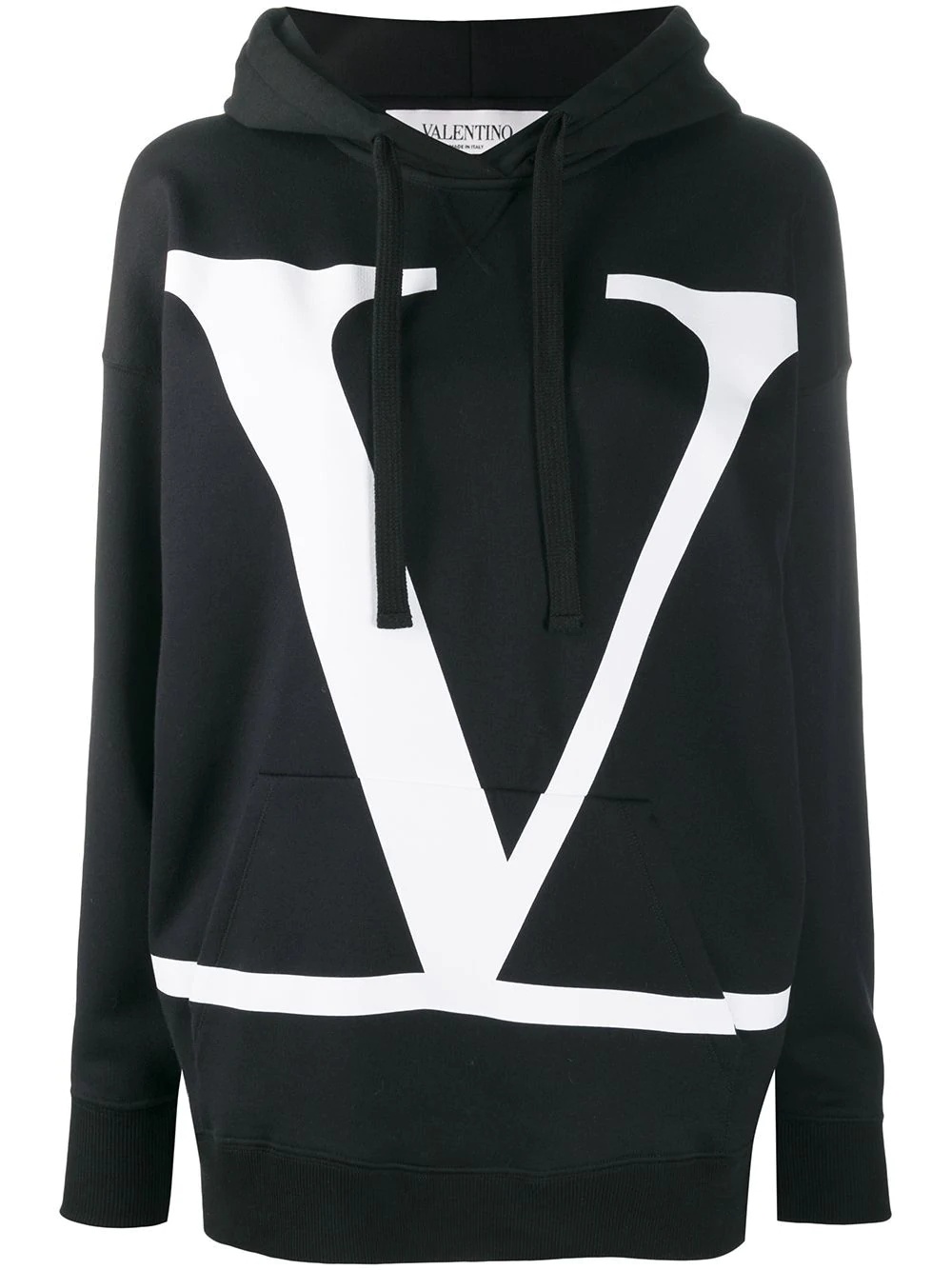 VLOGO drawstring hoodie - 1