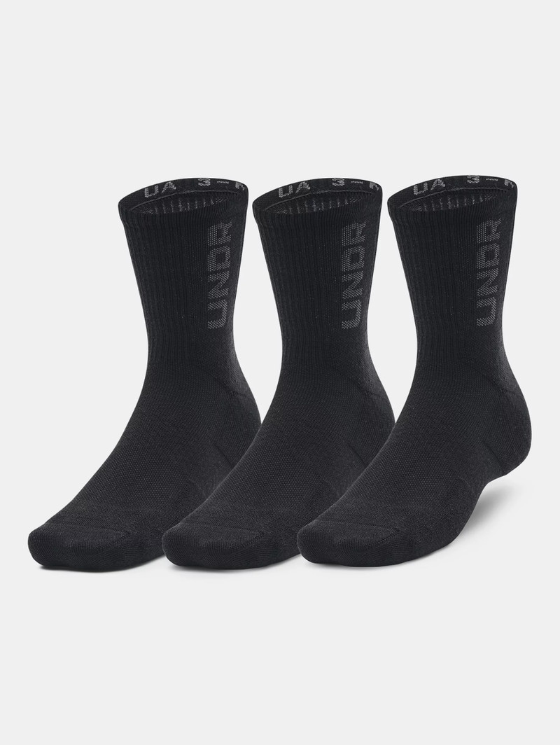 Unisex UA 3-Maker 3-Pack Mid-Crew Socks 3