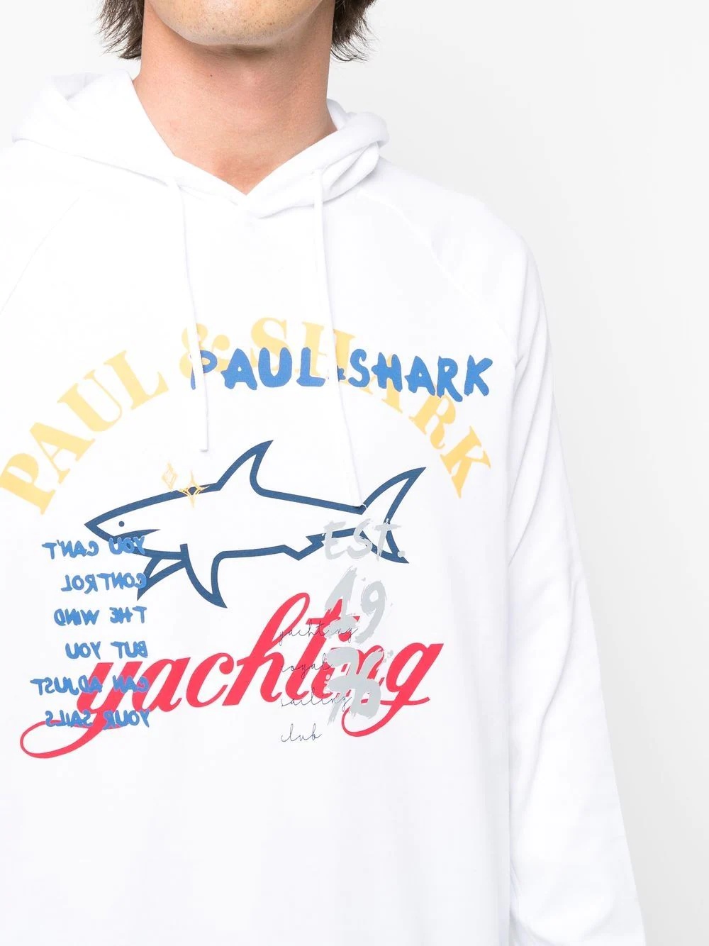 logo print sweatshirt - 5