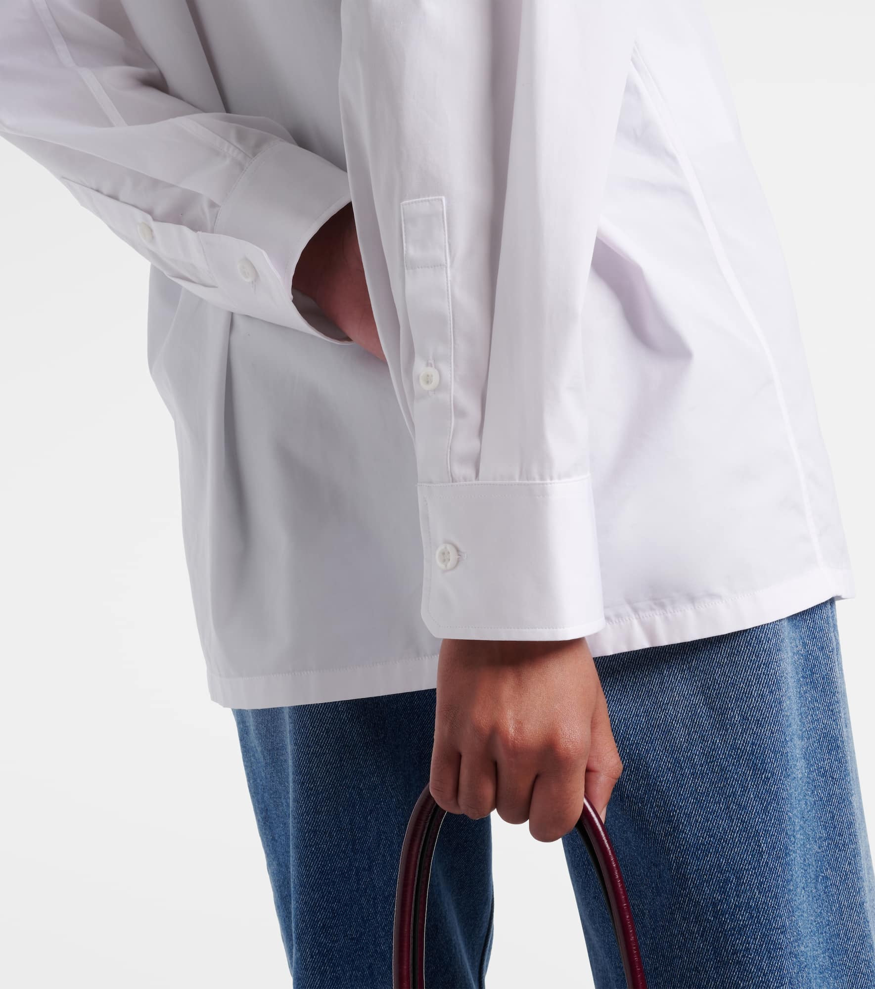 Cotton poplin shirt - 5
