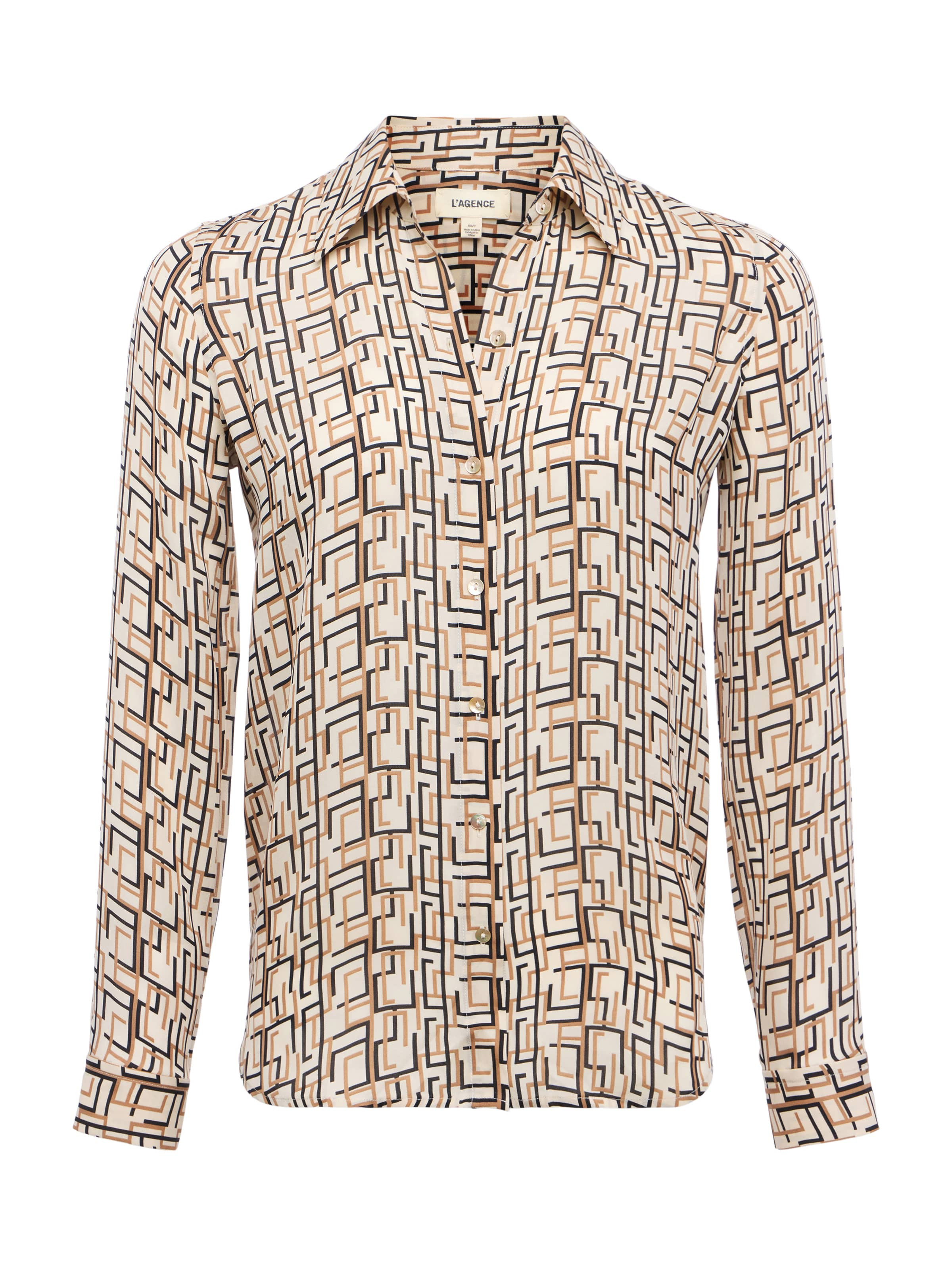 Nina Silk Blouse - 1