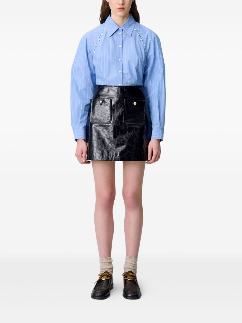 Claudie Pierlot pinstripe shirt outlook