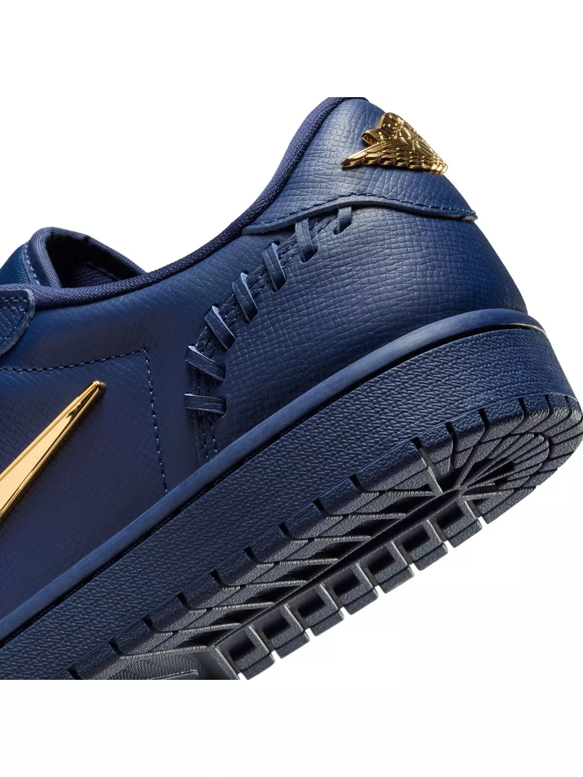 1 Low Method of Make "Midnight Navy/Metallic Gold" Women's Shoe - 11