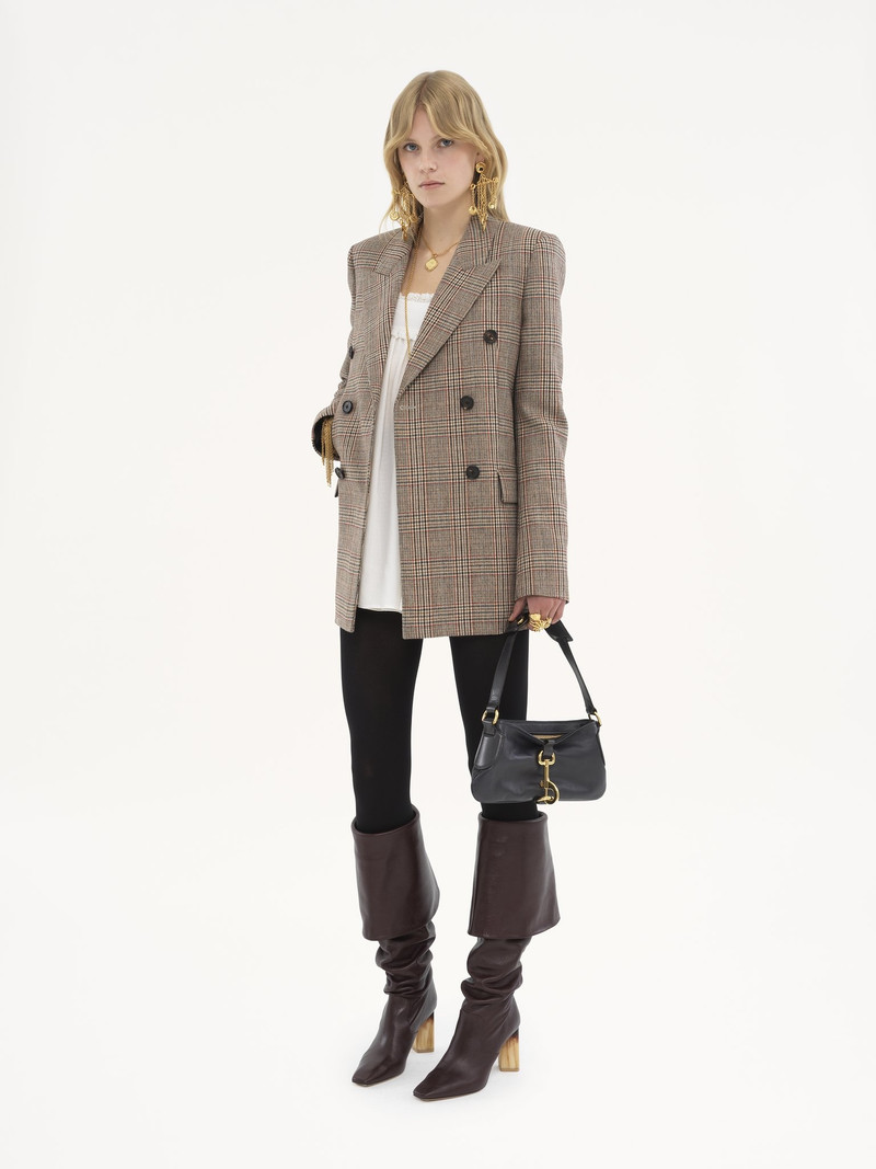 TAILORED JACKET IN PRINCE OF WALES WOOL 3