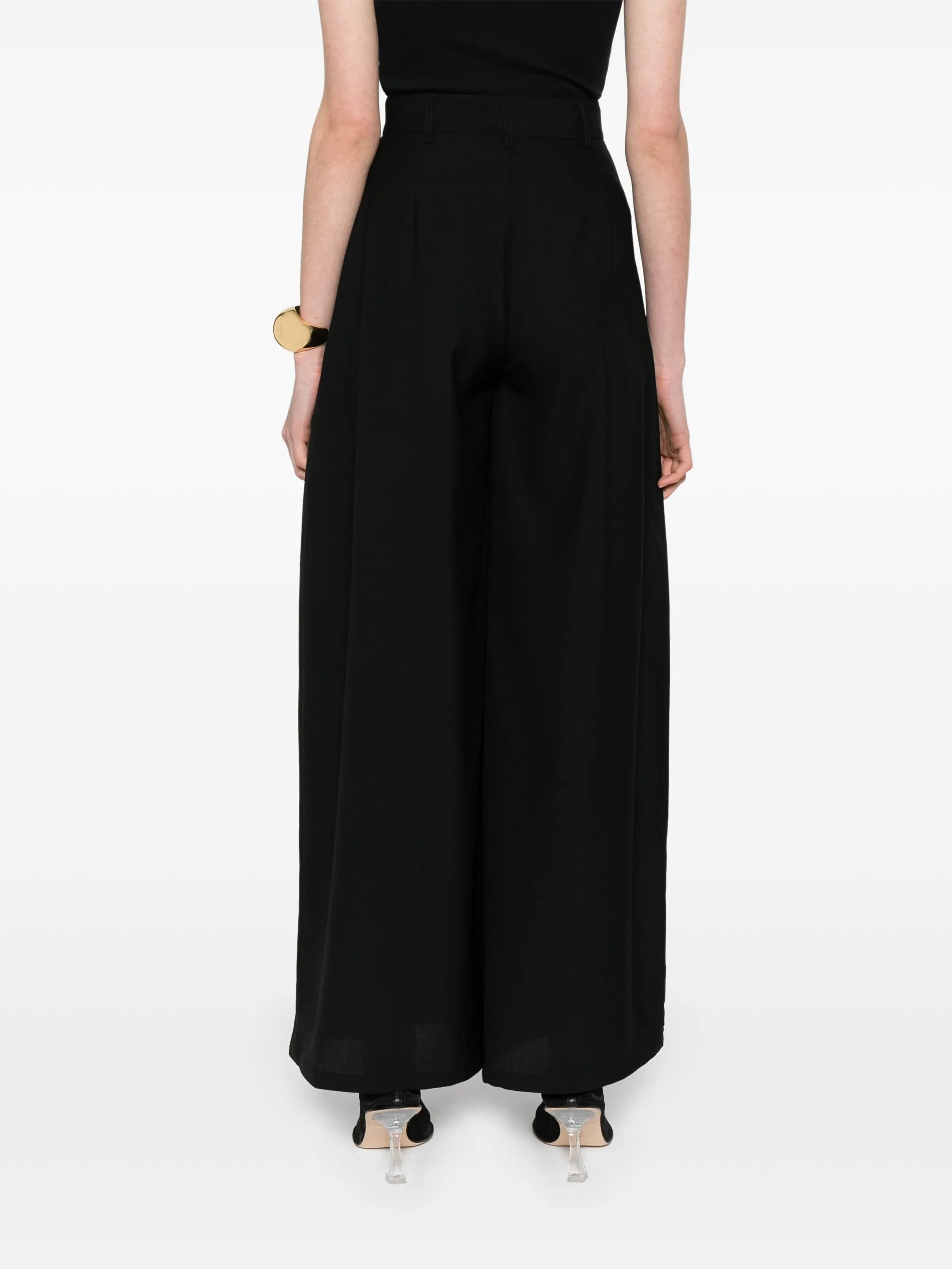 pleated trousers - 4