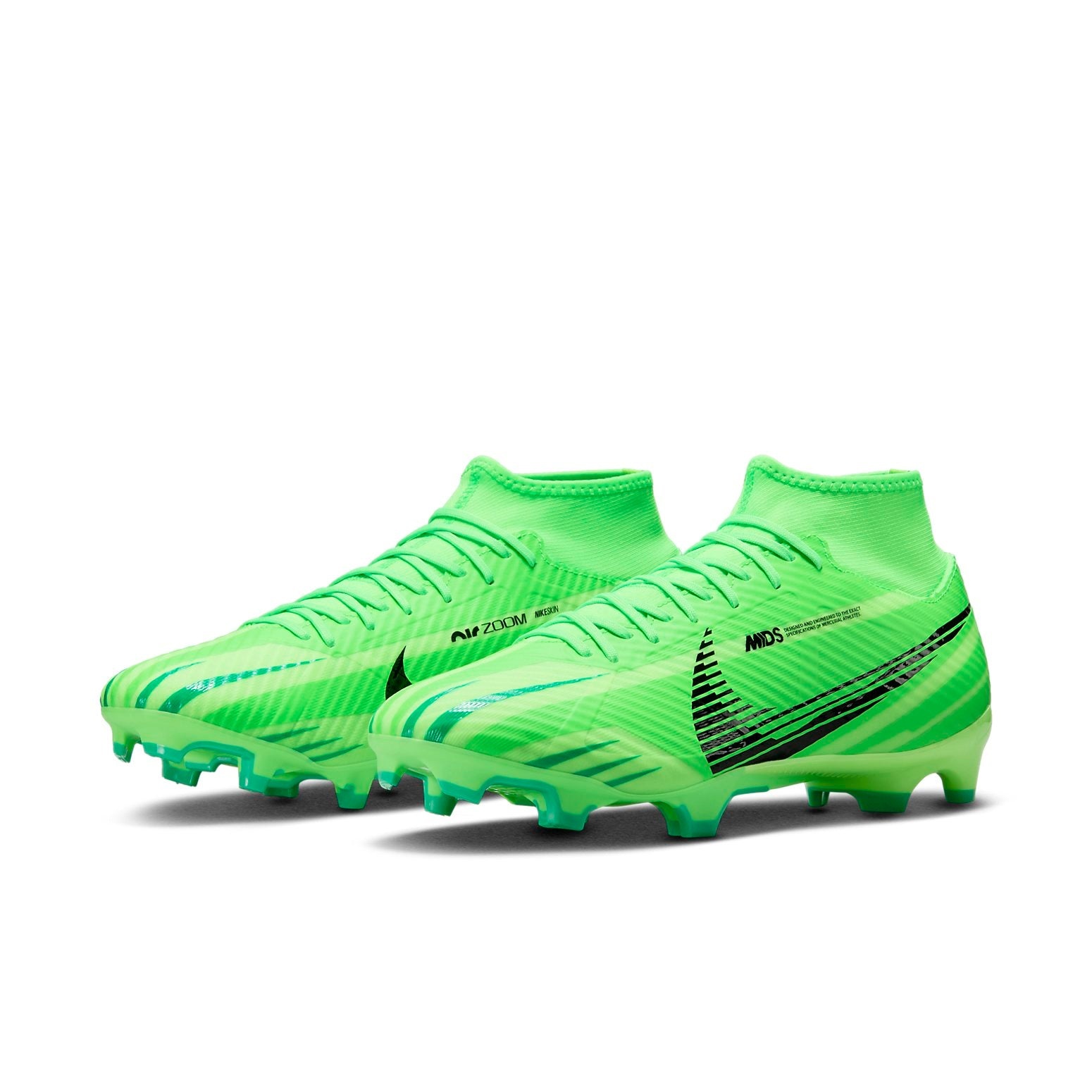 Nike Mercurial Superfly 9 Academy Dream Speed MG High-Top 'Green Strike Stadium Green Black' FJ7190- - 2
