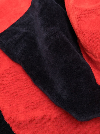 adidas logo-print beach towel outlook