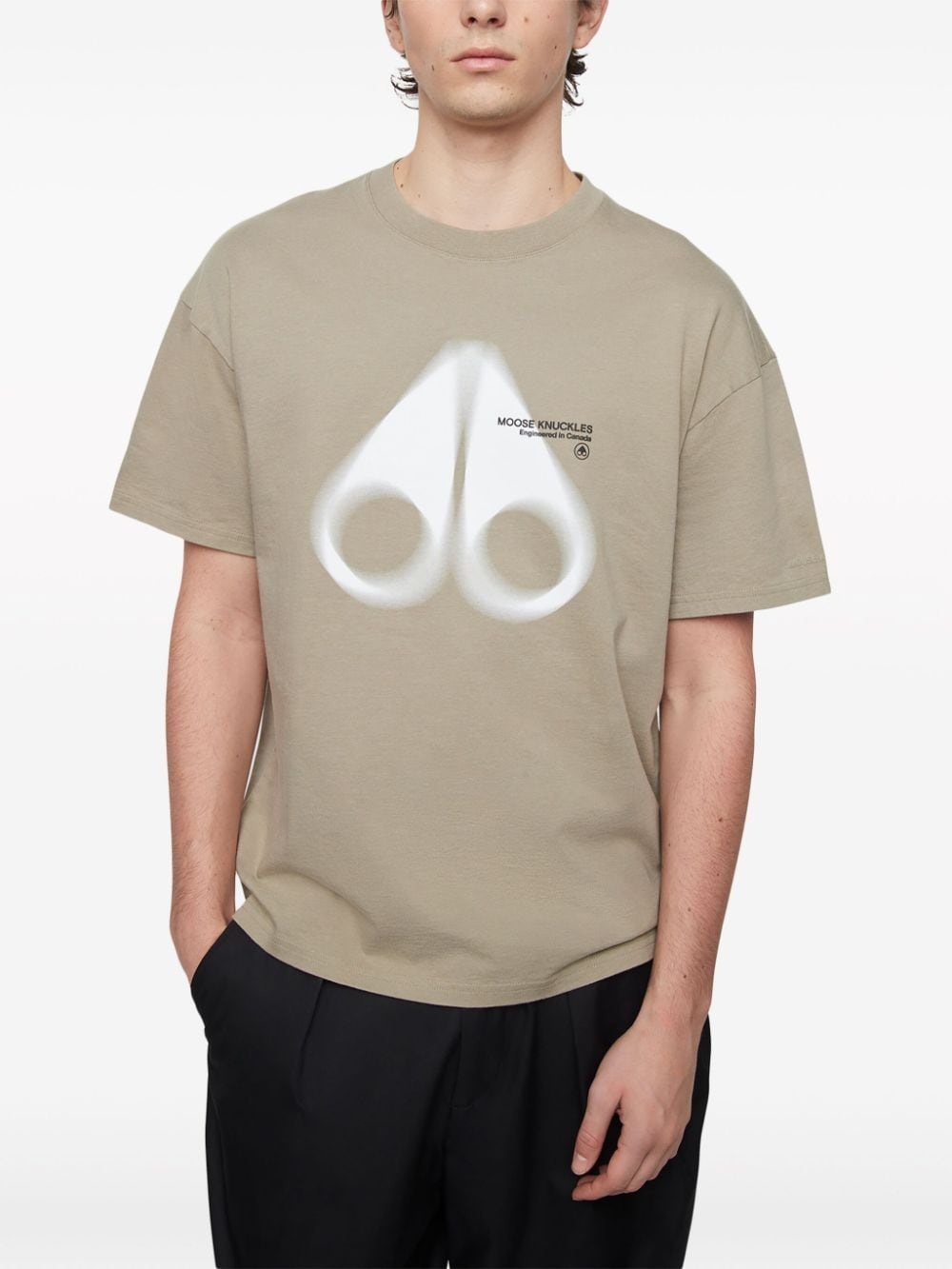 Maurice logo-print T-shirt - 3