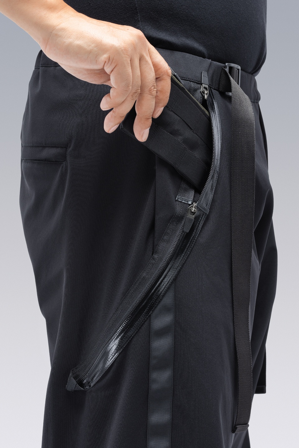 P35-DS schoeller® Dryskin Drawcord Cargo Trouser Black - 38