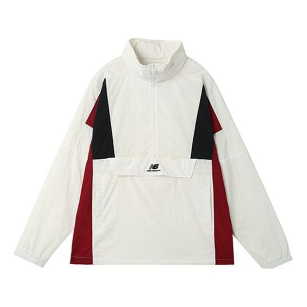 New Balance Classic Windbreaker Coat 'White' NAA33023-IV - 1