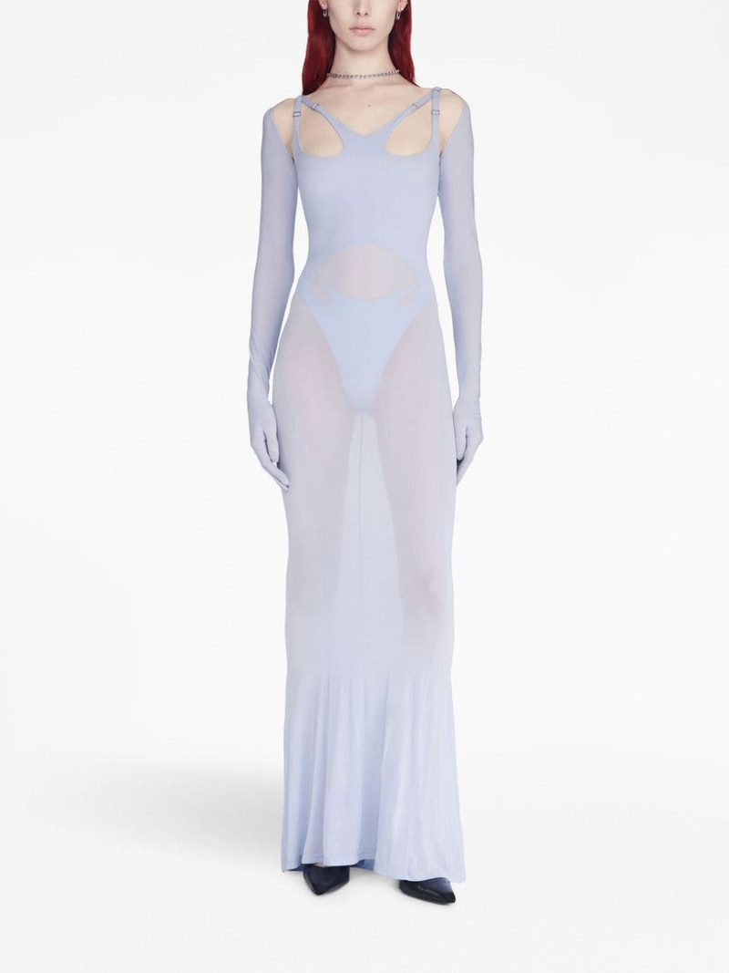 cut-out long-sleeve maxi dress 3