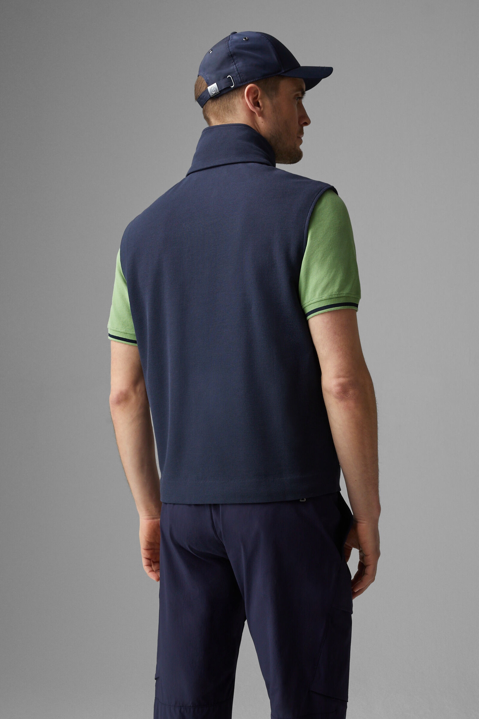 Jester Vest in Navy blue - 3
