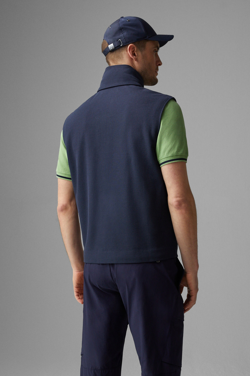 Jester Vest in Navy blue 3