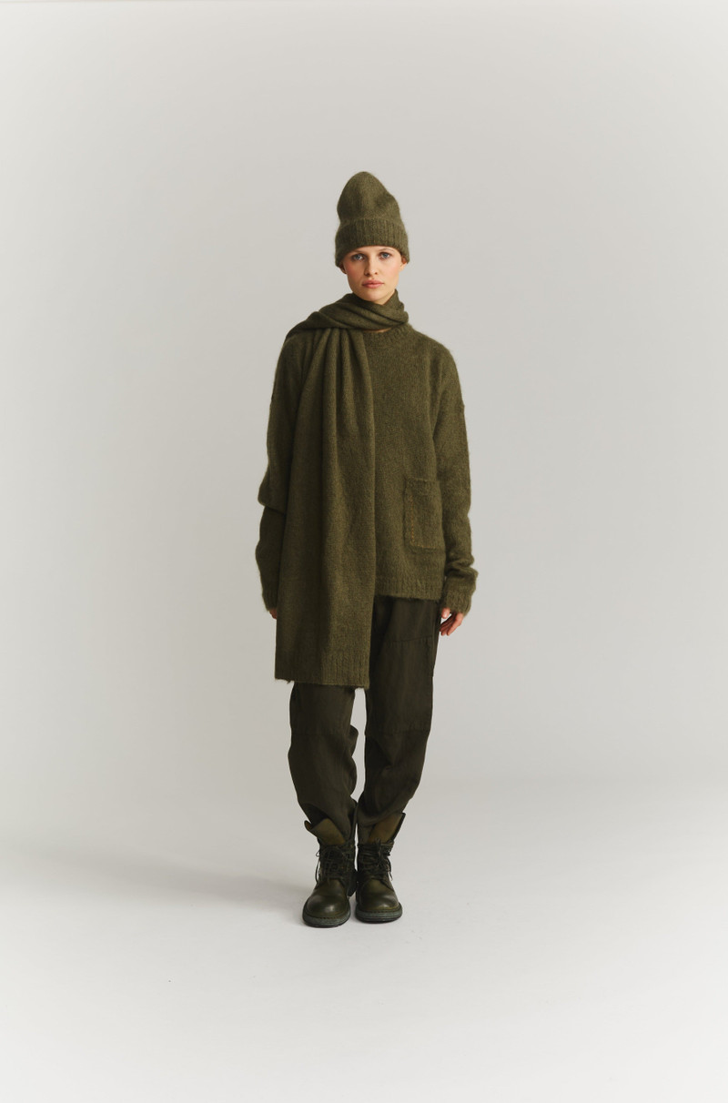 JUMPER - MOHAIR - KHAKI 3
