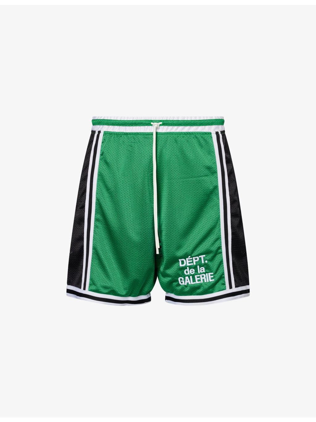 Miami Court Embroidered-Branding Woven Shorts - 1